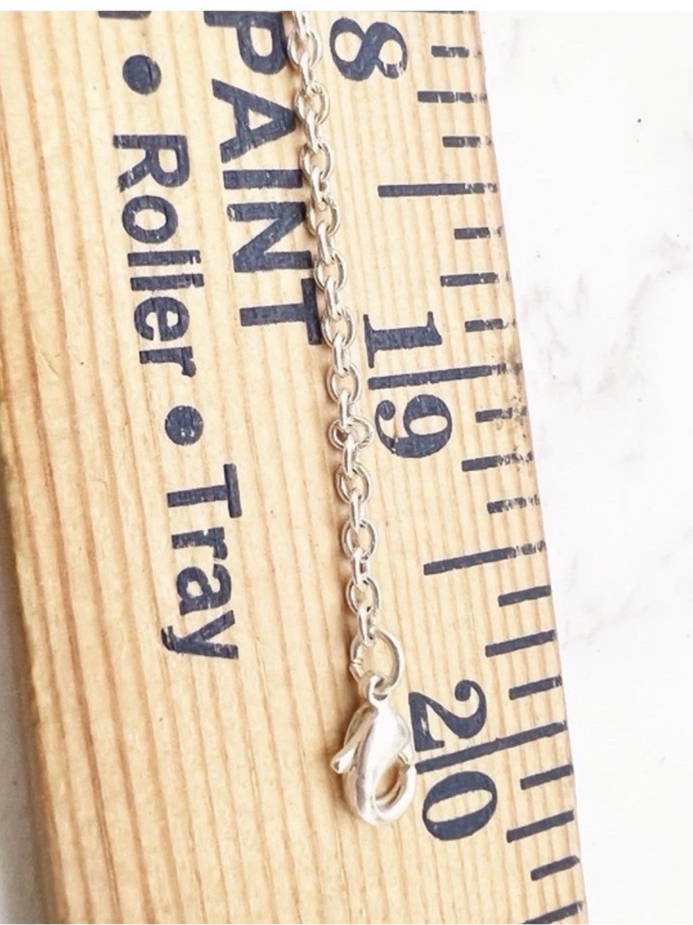 925 Sterling Silver Moonstone Moon Moth Pendant Necklace jewelry - Picture 10 of 10